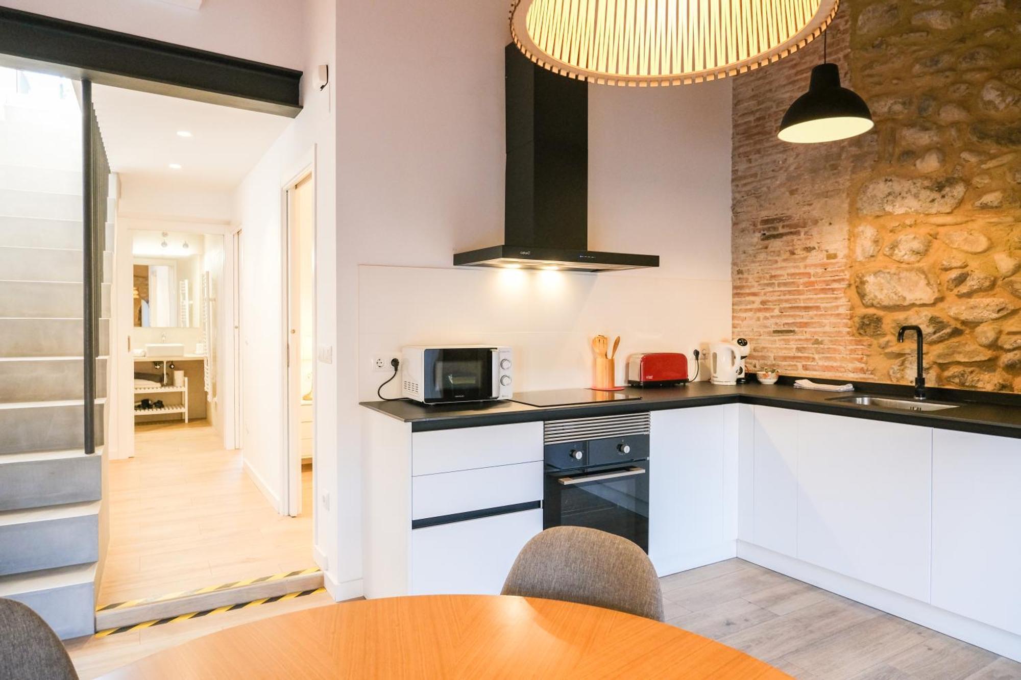 Ganganell Atic Apartamento Con Terraza En 베살루 외부 사진